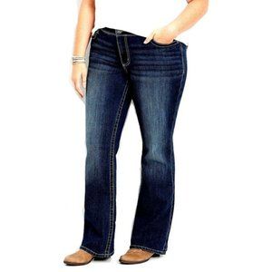 Maurices Women's Plus Size Jeans Relaxed Fit Bootcut (Regular) Size 18
